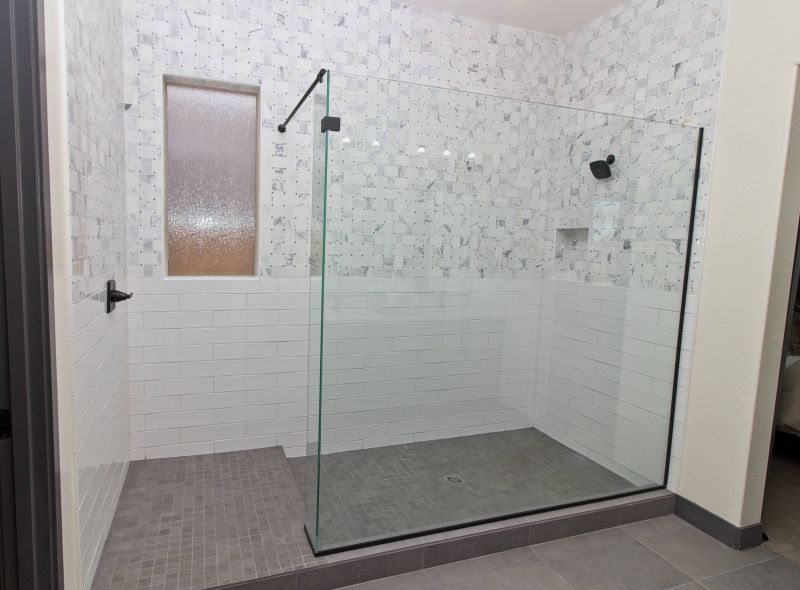Shower Tile Laying