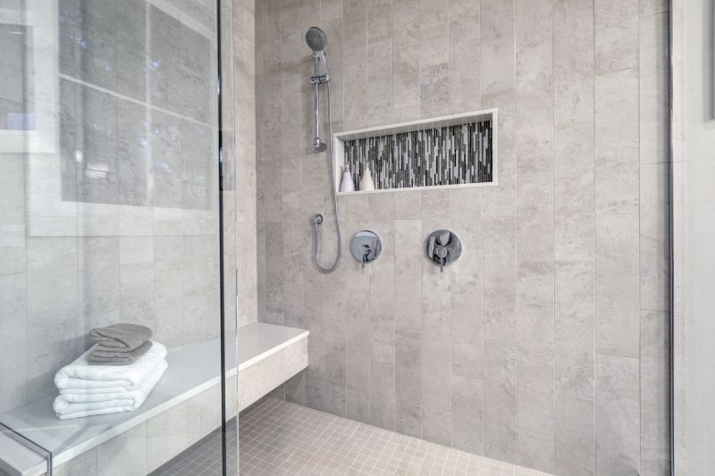 Shower Tile Laying