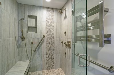 Shower Tile Laying