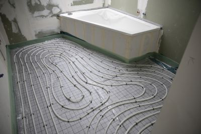 Heated Floor Tiling